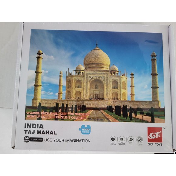 New In Box.  India Taj Mahal Jigsaw Puzzle 1000 pcs. WASGIJ Puzzle - Picture 5 of 6